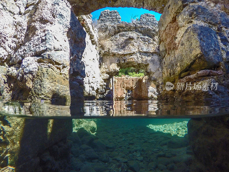 克利奥帕特拉巴斯。Fethiye /土耳其